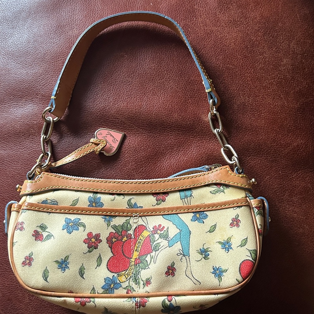 Dooney & Bourke Rainbow Zipper Bag RARE - Picture 2 of 14